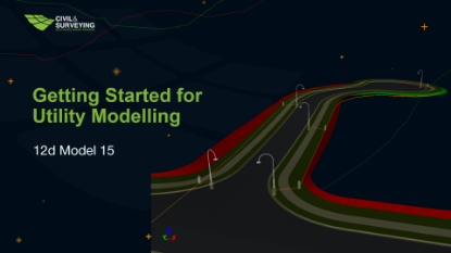 Picture of Self-Paced -  Getting Started for Utility Modelling - 12d Model 15