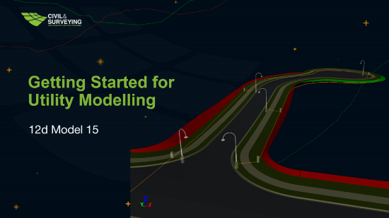 Picture of SPOT - 12d Model 15 Getting Started for Utility Modelling